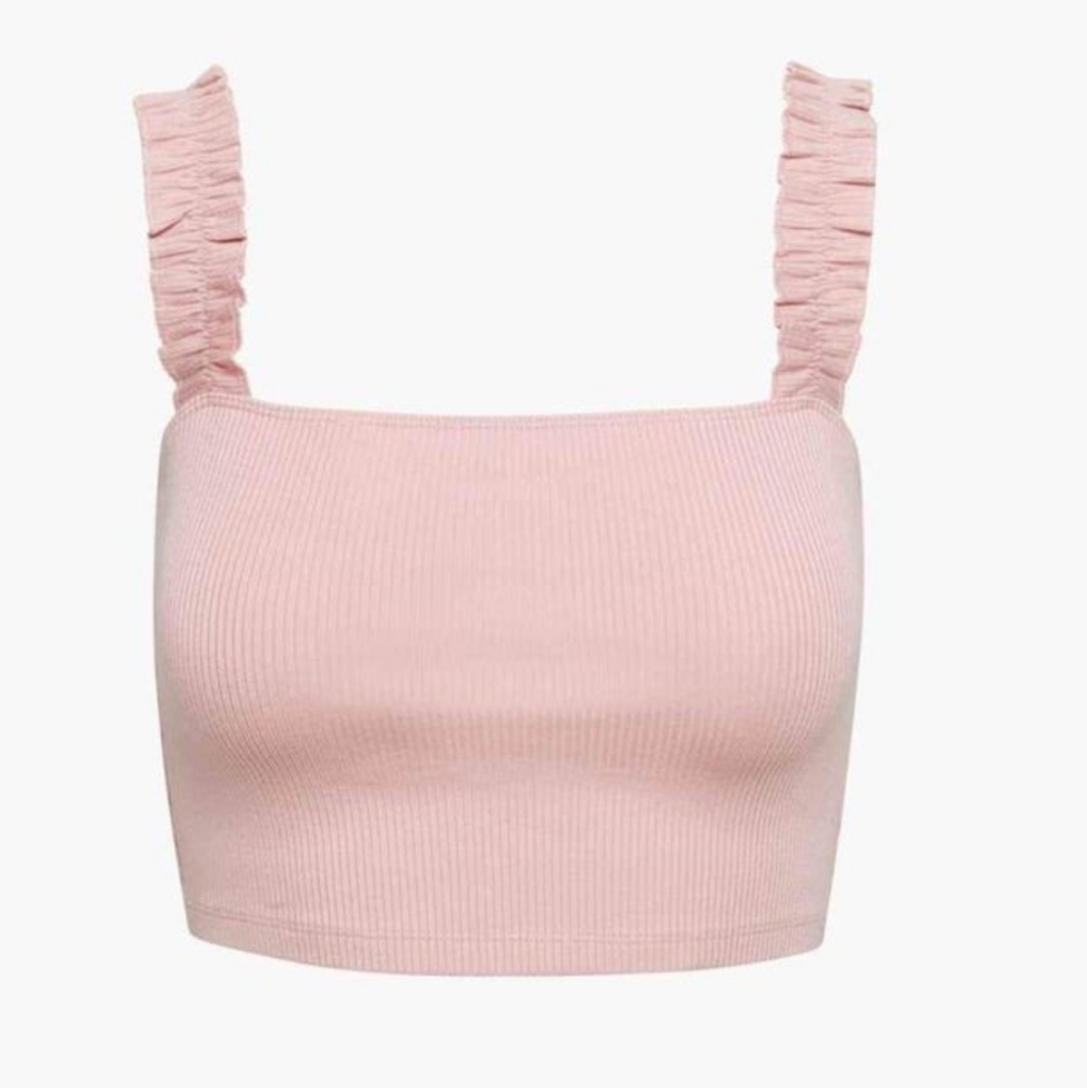 Aritzia Sunday Best Pink Top Size Medium